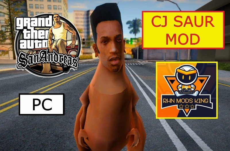 GTA San Andreas CJ Saur Modpack Mod